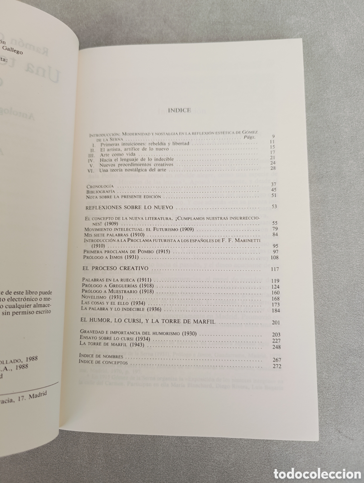 Libros de segunda mano: Una teor&iacute;a personal del arte. Ram&oacute;n G&oacute;mez de la Serna. - Foto 5