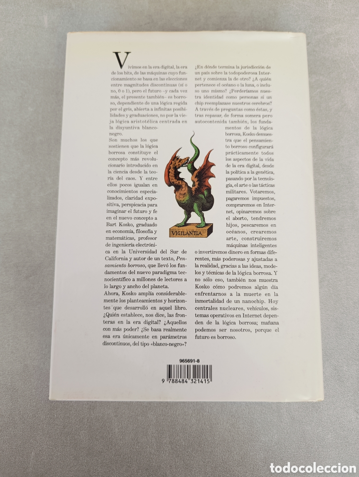 Libros de segunda mano: El futuro borroso o el cielo en un chip. Bart Kosko - Foto 4
