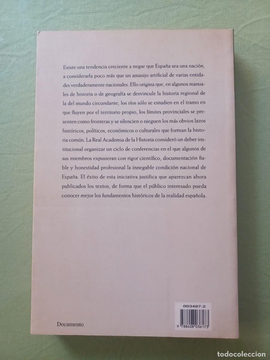 Libros de segunda mano: ESPA&Ntilde;A COMO NACI&Oacute;N - Real Academia de la Historia. - Foto 2