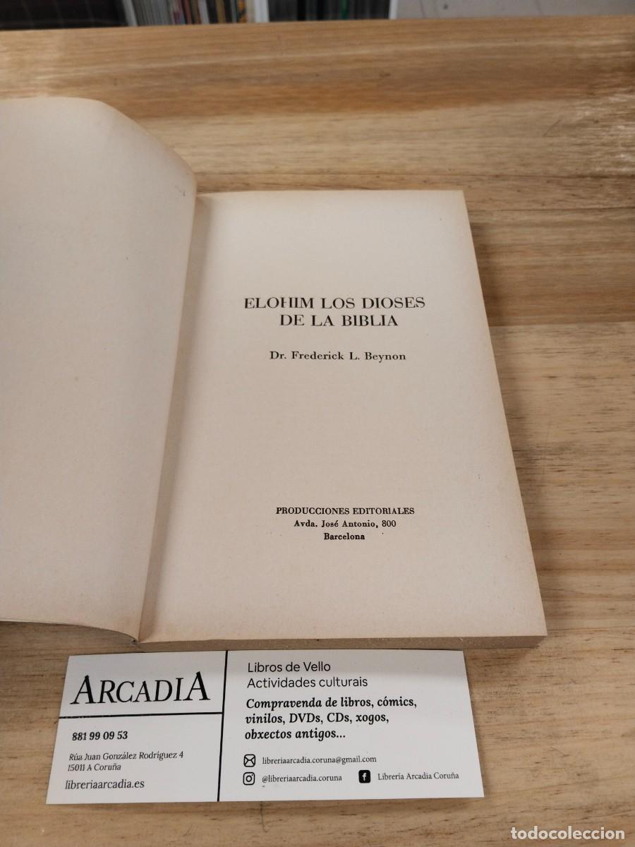Libros de segunda mano: Elohim, Los Dioses de la Biblia - Dr. Frederick L. Beynon - Foto 4
