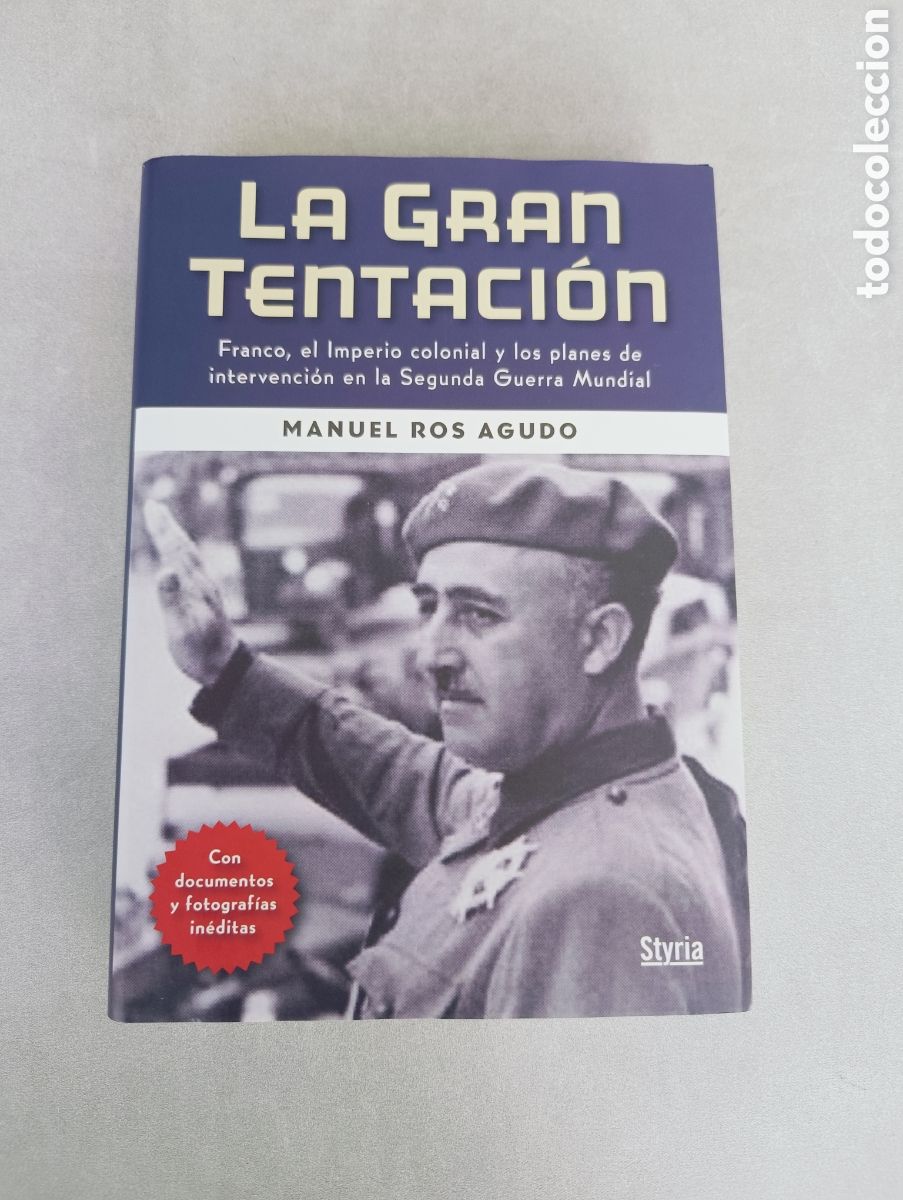 Libros de segunda mano: La gran tentaci&oacute;n. Manuel Ros Agudo. - Foto 3