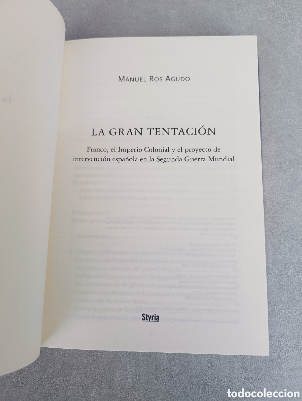 Libros de segunda mano: La gran tentaci&oacute;n. Manuel Ros Agudo. - Foto 5