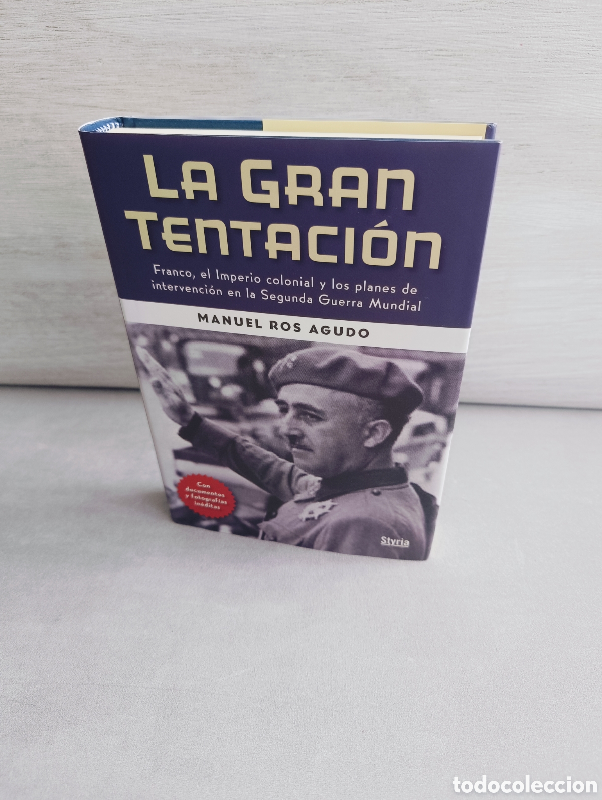 Libros de segunda mano: La gran tentaci&oacute;n. Manuel Ros Agudo. - Foto 1