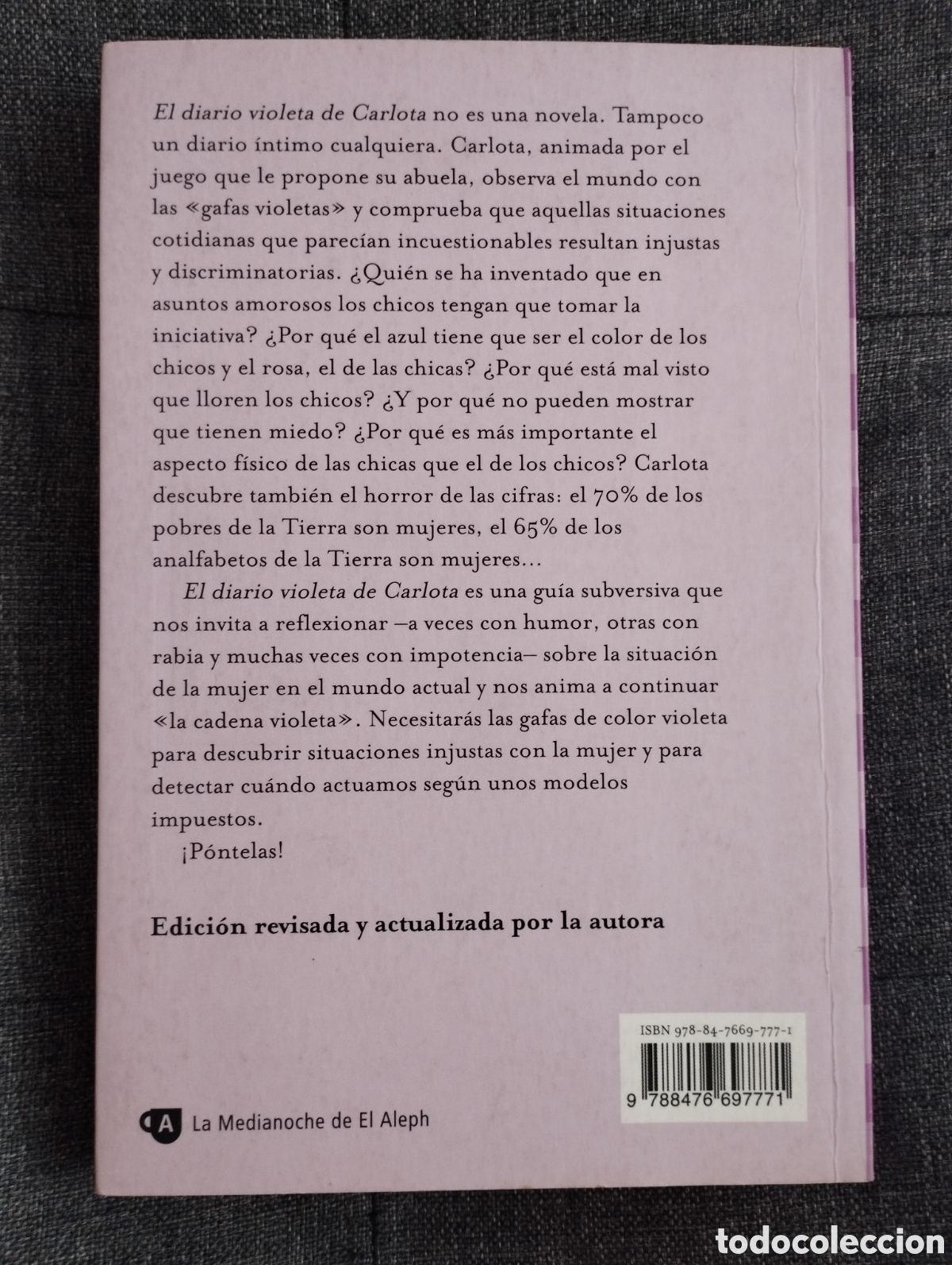 Libros de segunda mano: EL DIARIO VIOLETA DE CARLOTA (GEMMA LIENAS) - Foto 3