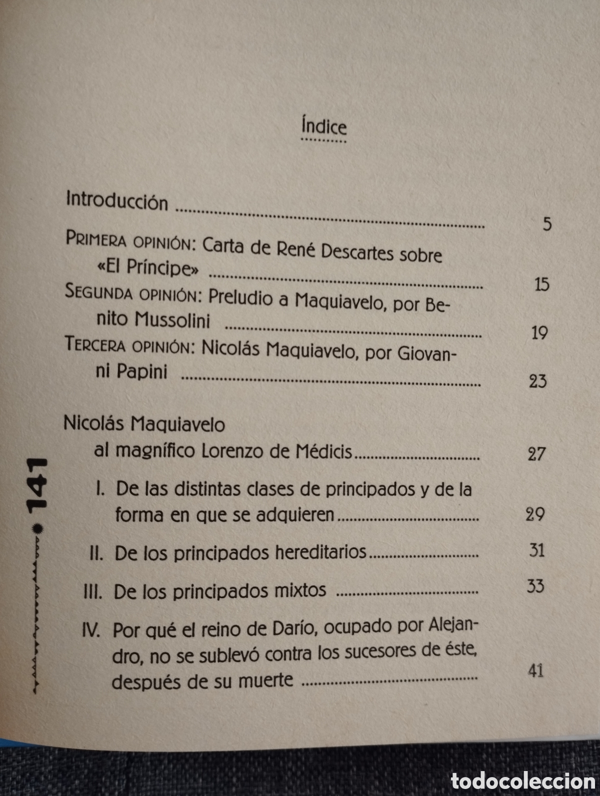 Libros de segunda mano: EL PRINCIPE (NICOLAS MAQUIAVELO) - Foto 3