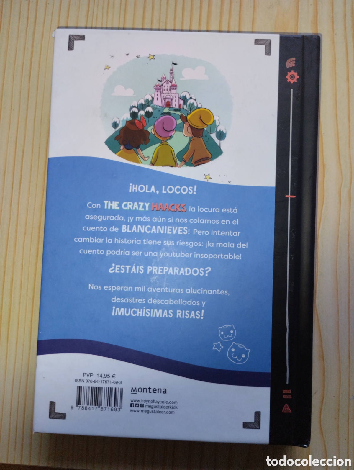 Libros de segunda mano: THE CRAZY HAACKS Y EL ESPEJO M&Aacute;GICO - Foto 2