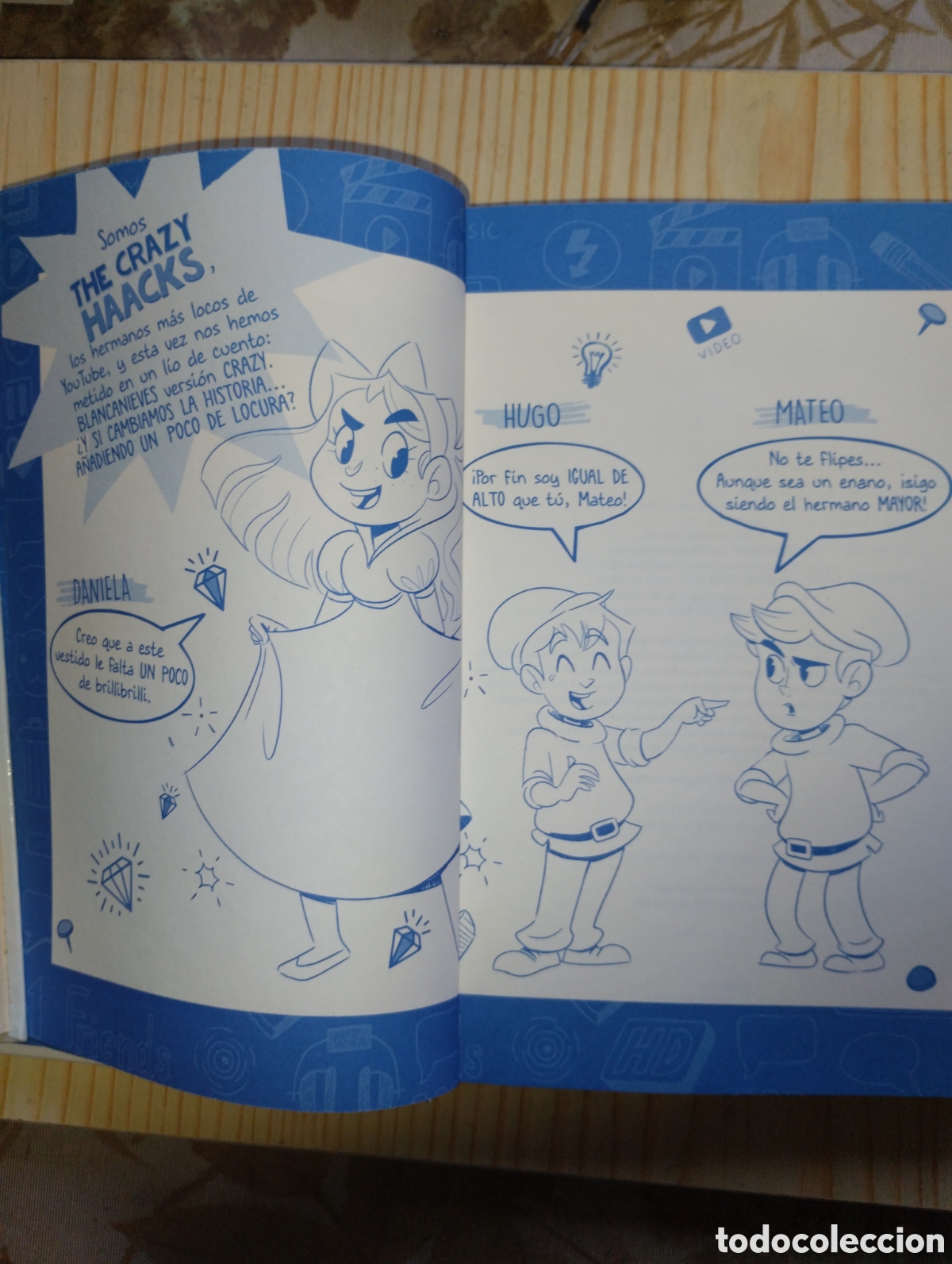 Libros de segunda mano: THE CRAZY HAACKS Y EL ESPEJO M&Aacute;GICO - Foto 5