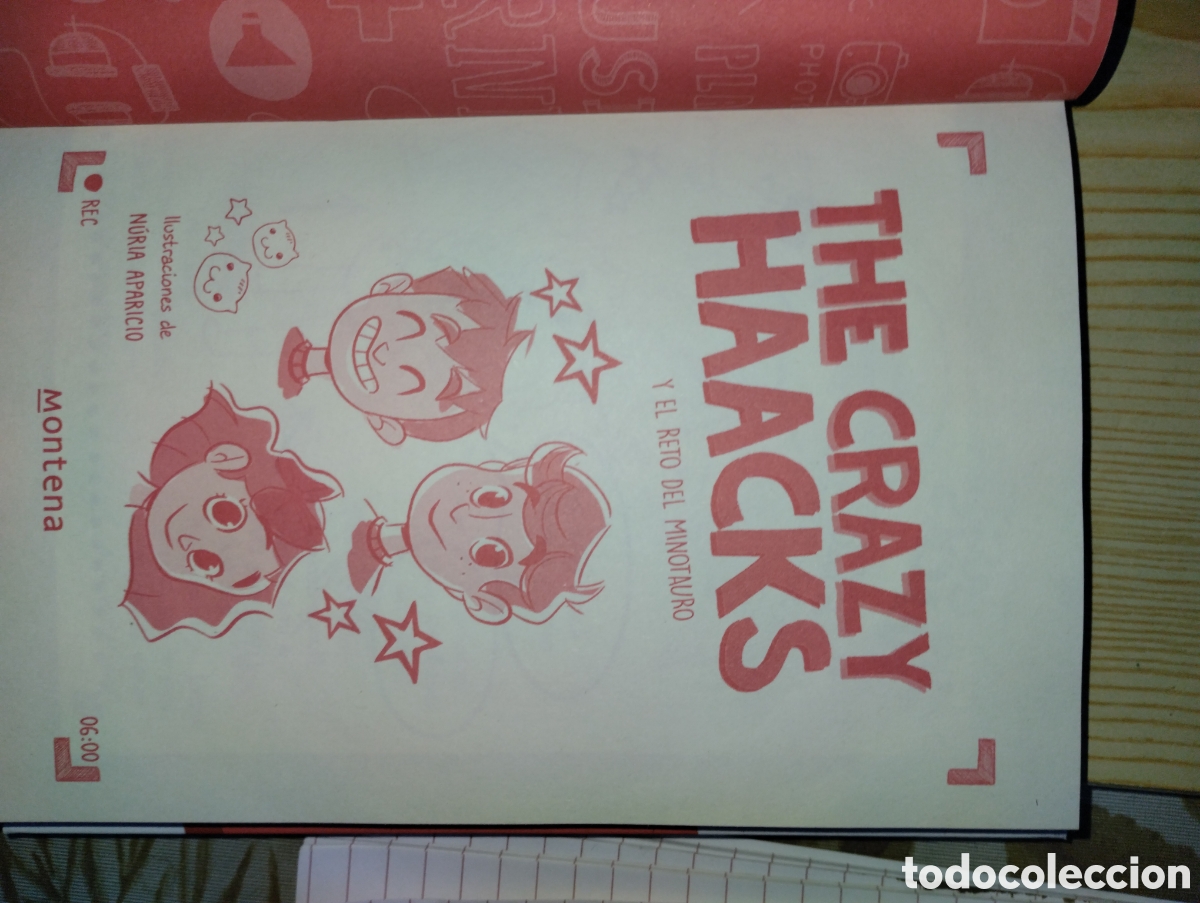 Libros de segunda mano: THE CRAZY HAACKS Y EL RETO DEL MINOTAURO - Foto 3