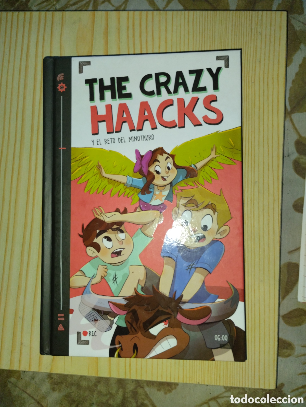 Libros de segunda mano: THE CRAZY HAACKS Y EL RETO DEL MINOTAURO - Foto 1