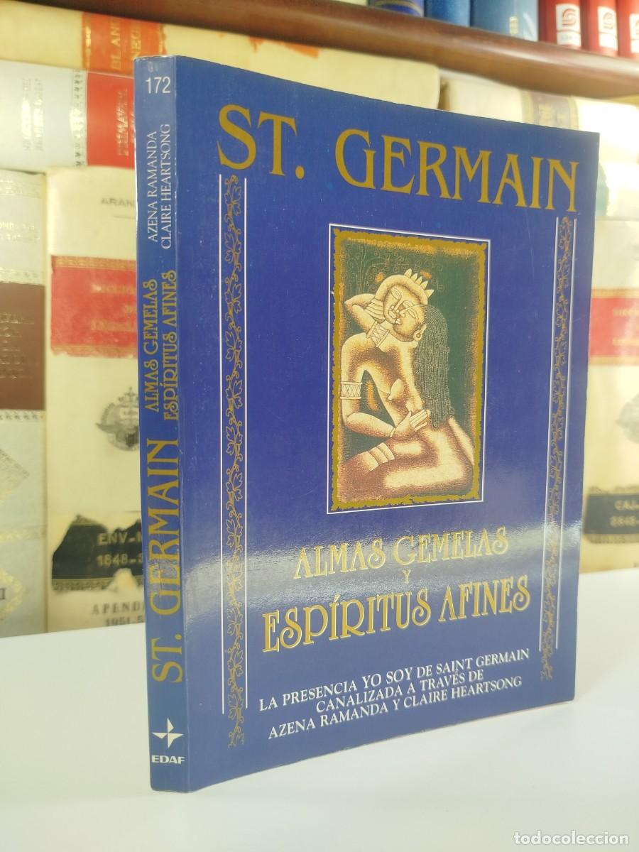 Libros de segunda mano: ALMAS GEMELAS Y ESP&Iacute;RITUS AFINES. St. Germain. Editorial EDAF, 1997 - Foto 3