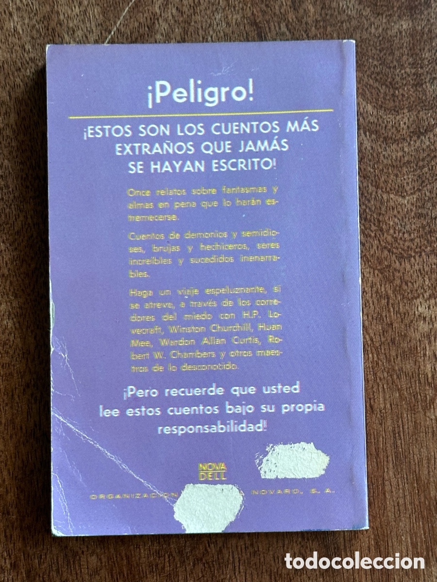 Libros de segunda mano: Fantas&iacute;a y Horror NovaDell 1972! - Foto 2