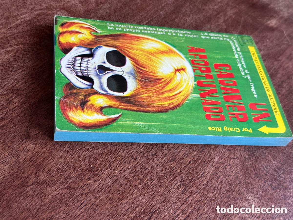 Libros de segunda mano: Un cadaver afortunado Craig Rice - Foto 2