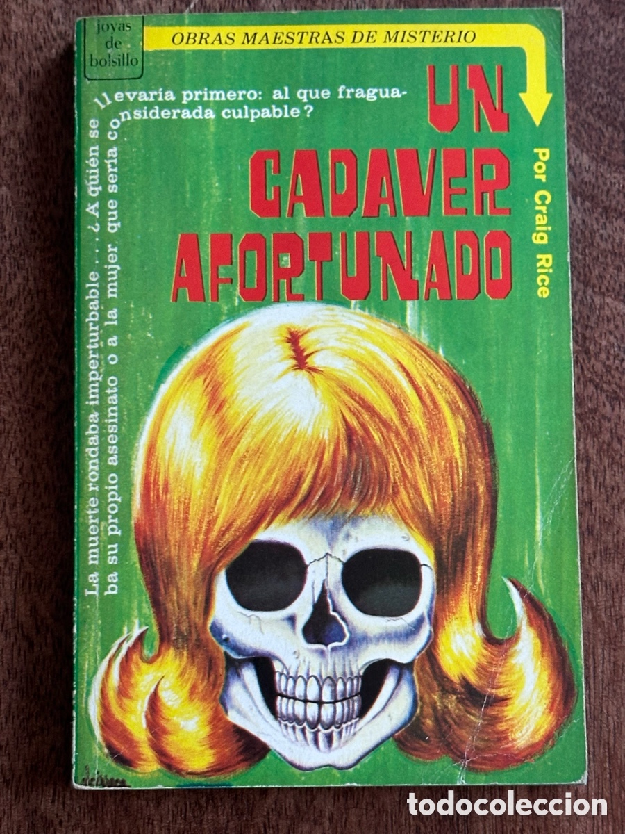 Libros de segunda mano: Un cadaver afortunado Craig Rice - Foto 1