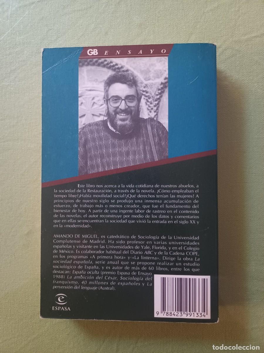 Libros de segunda mano: La Espa&ntilde;a de nuestros abuelos - Amando de Miguel - Foto 2