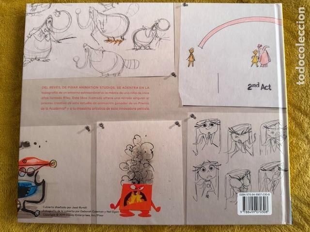Libros de segunda mano: DISNEY PIXAR - EL ARTE DE DEL REVES - Foto 2