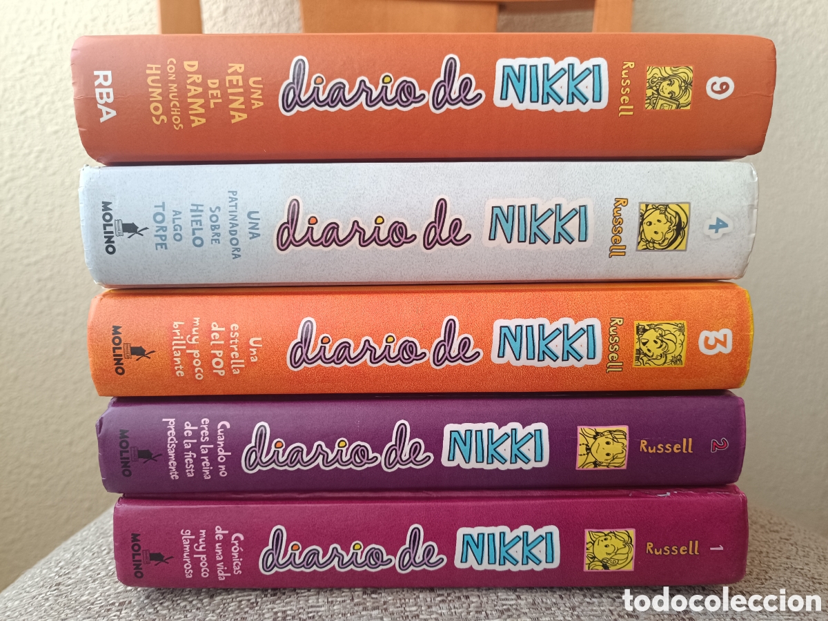Libros de segunda mano: DIARIO DE NIKKI - Lote libros - Foto 1