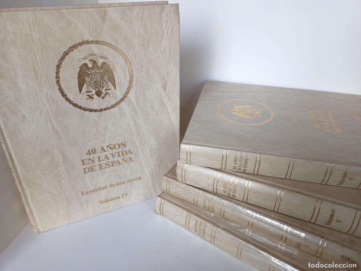 Libros de segunda mano: Colecci&oacute;n de libros, 40 a&ntilde;os en la vida de espa&ntilde;a - Foto 1