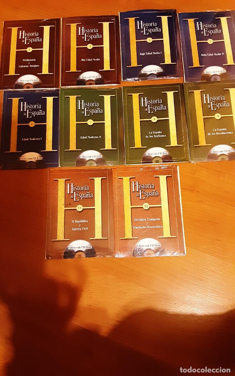 Libros de segunda mano: Historia de Espa&ntilde;a. 10 libros con cd-rom. Sin desprecintar! - Foto 2