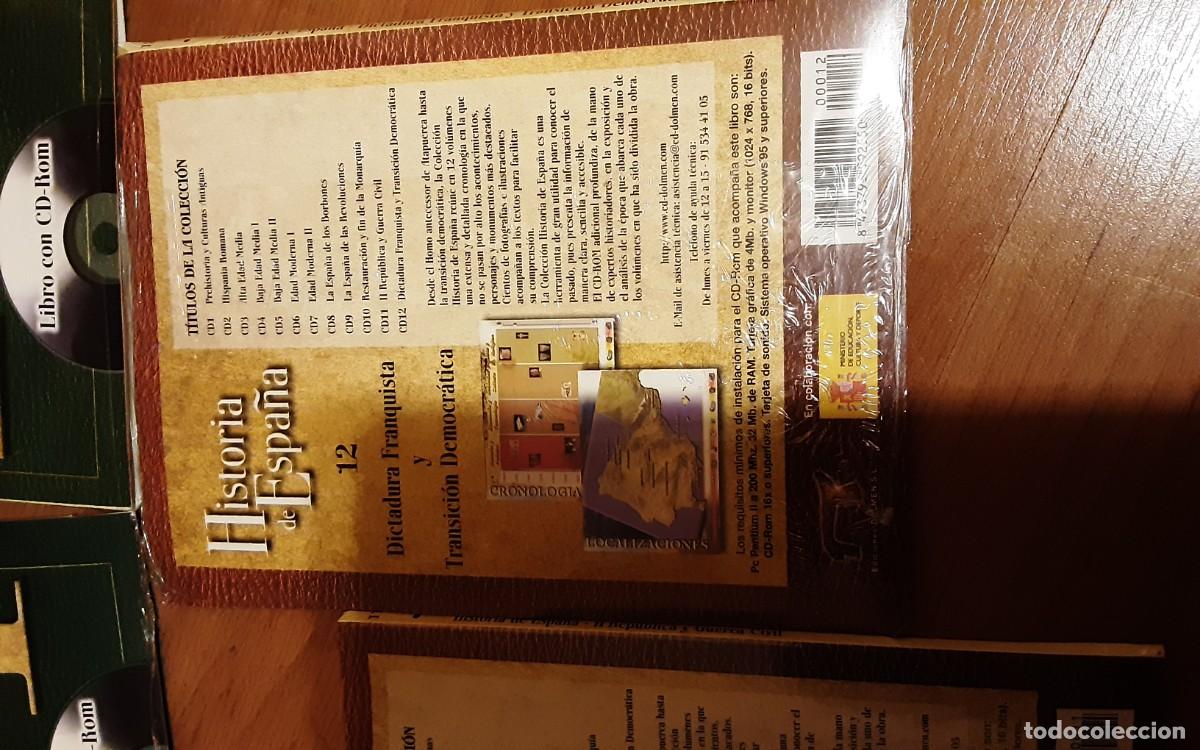 Libros de segunda mano: Historia de Espa&ntilde;a. 10 libros con cd-rom. Sin desprecintar! - Foto 3