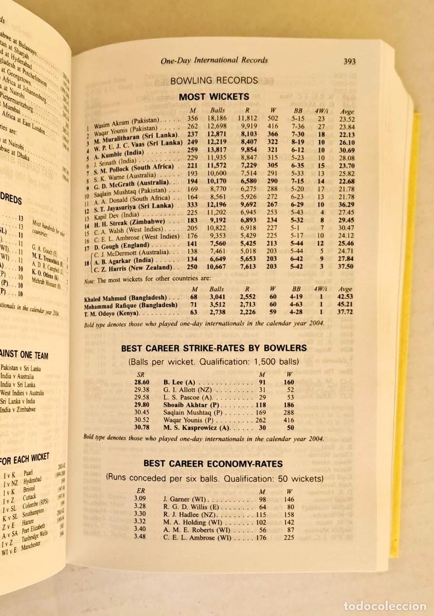 Libros de segunda mano: Wisden Cricketers Almanack 2005, Matthew Engel, cricket, en ingl&eacute;s - Foto 4
