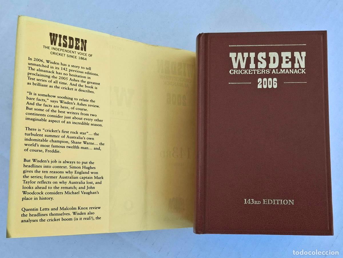 Libros de segunda mano: Wisden Cricketers Almanack 2006, Matthew Engel, cricket, en ingl&eacute;s - Foto 2