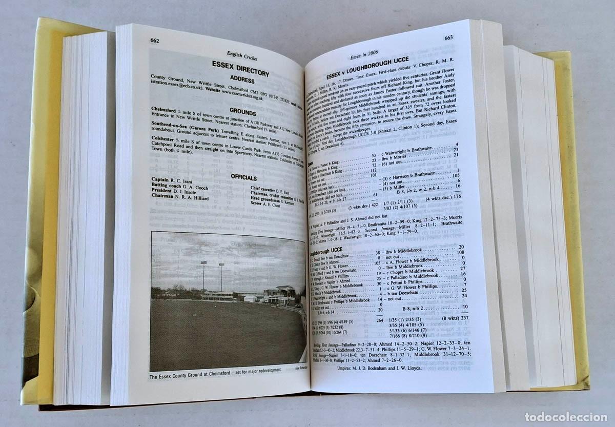 Libros de segunda mano: Wisden Cricketers Almanack 2007, Matthew Engel, cricket, en ingl&eacute;s - Foto 4