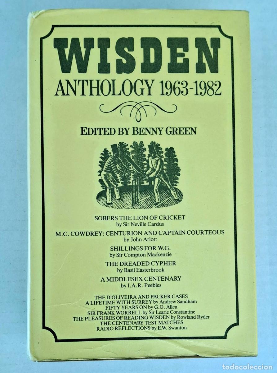 Libros de segunda mano: Wisden Anthology 1963 - 1982 Cricket, en ingl&eacute;s - Foto 1