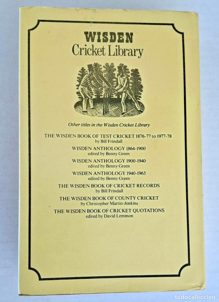 Libros de segunda mano: Wisden Anthology 1963 - 1982 Cricket, en ingl&eacute;s - Foto 4