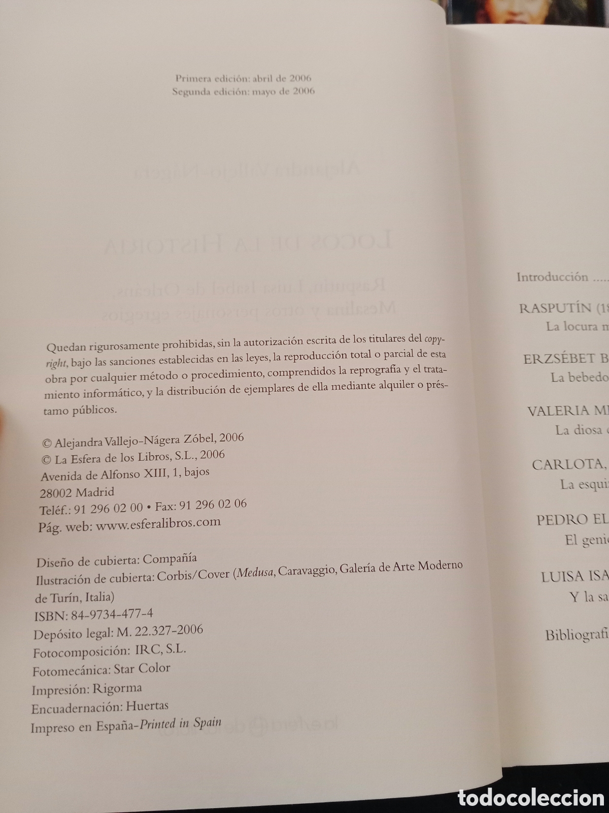 Libros de segunda mano: Locos de la historia Alejandra Vallejo N&aacute;gera - Foto 6