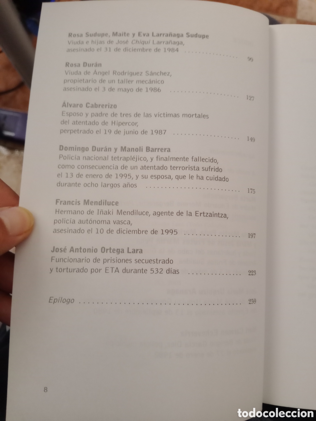 Libros de segunda mano: Los a&ntilde;os de plomo Isabel San Sebasti&aacute;n - Foto 5