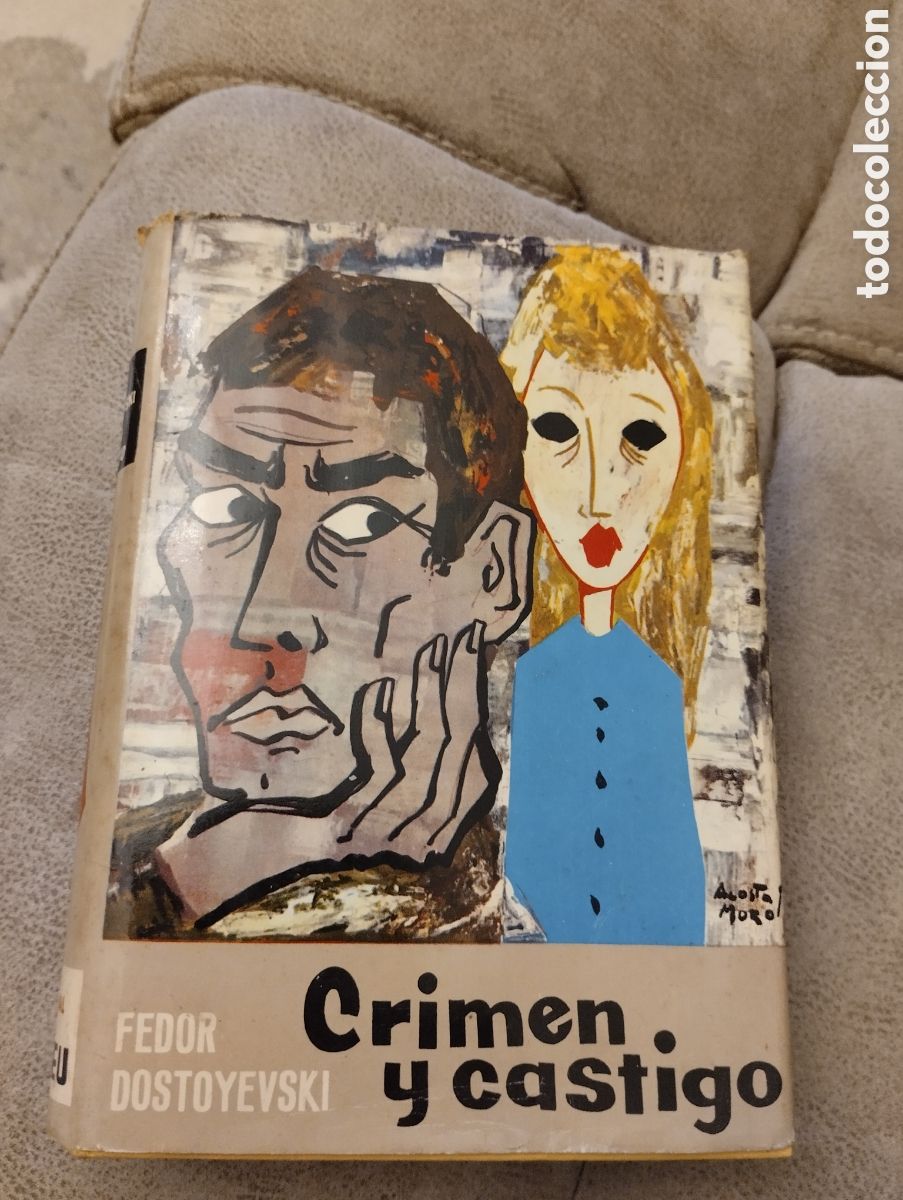 Libros de segunda mano: Crimen y castigo,de fedor ,Dostoyevsky.Editorial Mateu ,1961. - Foto 1
