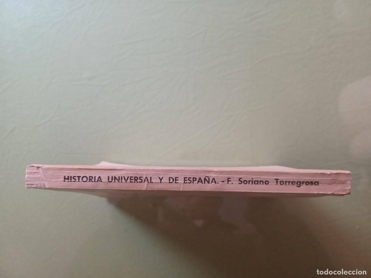 Libros de segunda mano: Fausto Soriano Torregrosa. Historia Universal y de Espa&ntilde;a. - Foto 3