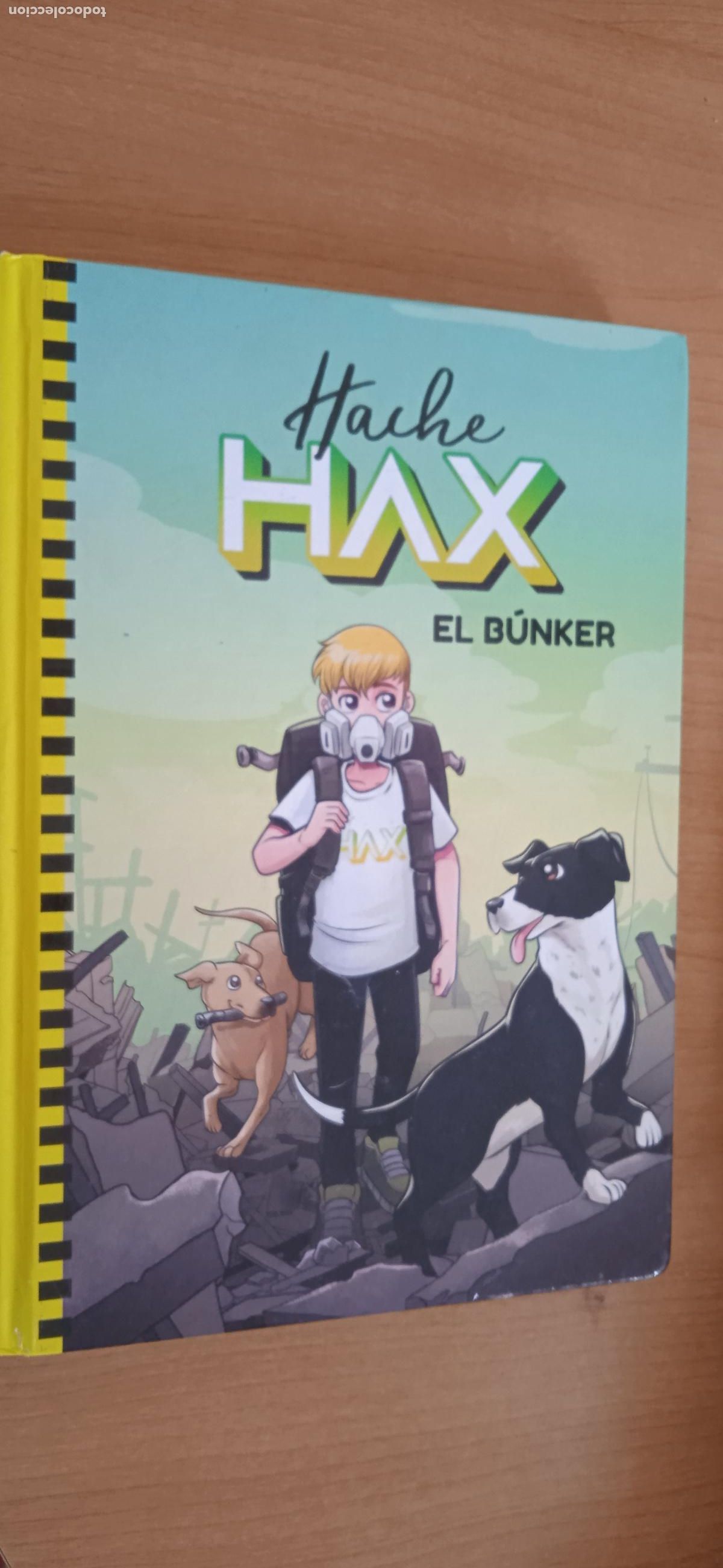 Libros de segunda mano: HACHE HAX. EL BUNKER. MONICA VICENTE. MONTENA. - Foto 3