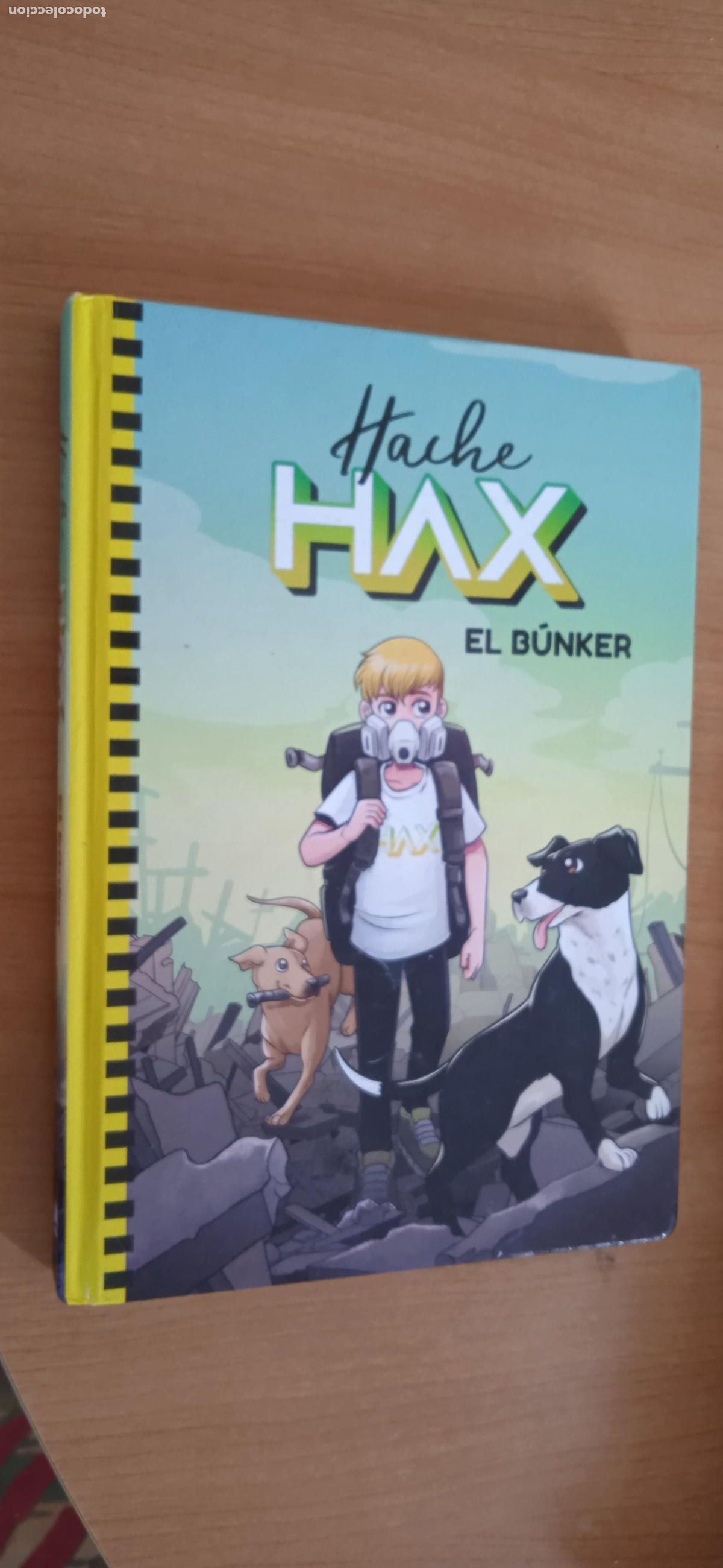 Libros de segunda mano: HACHE HAX. EL BUNKER. MONICA VICENTE. MONTENA. - Foto 1