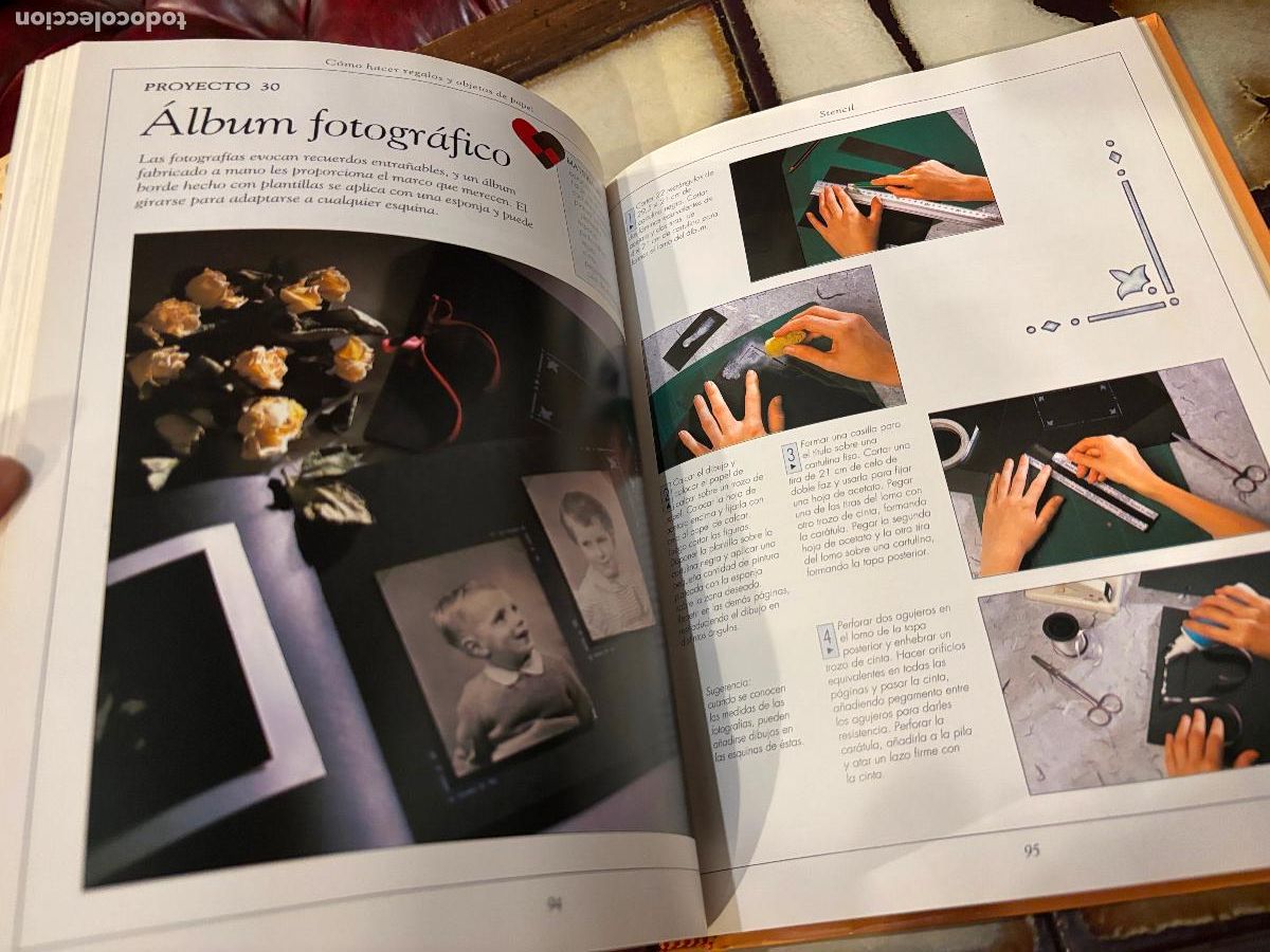 Libros de segunda mano: C&oacute;mo hacer regalos y objetos de papel. Gillian Souter. - Foto 5