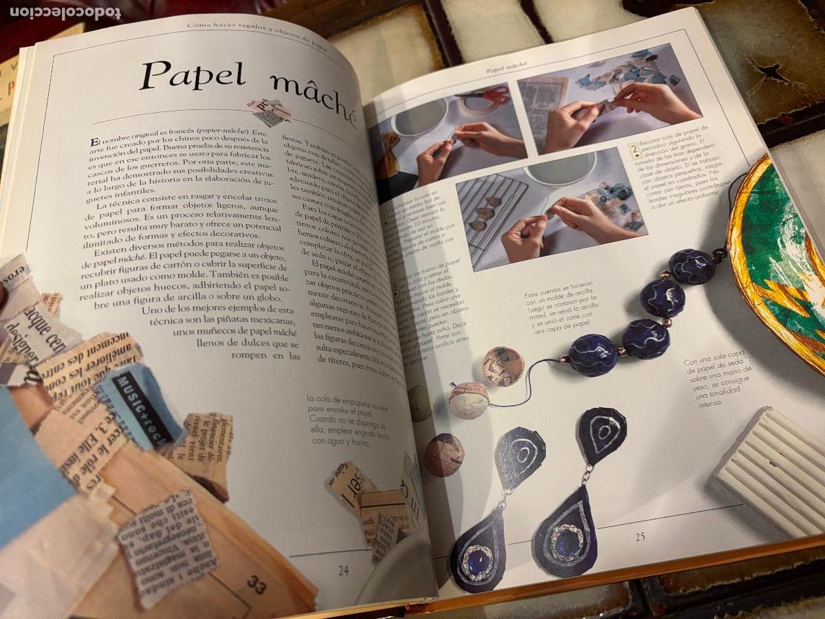 Libros de segunda mano: C&oacute;mo hacer regalos y objetos de papel. Gillian Souter. - Foto 7