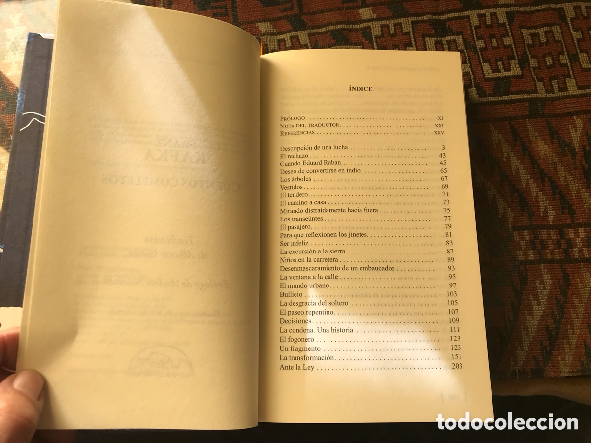 Libros de segunda mano: Cuentos completos. Fran Kafka. P&aacute;ginas de espuma - Foto 5