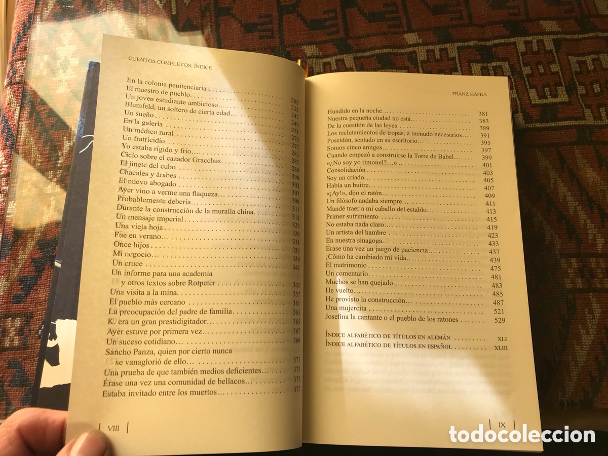 Libros de segunda mano: Cuentos completos. Fran Kafka. P&aacute;ginas de espuma - Foto 6