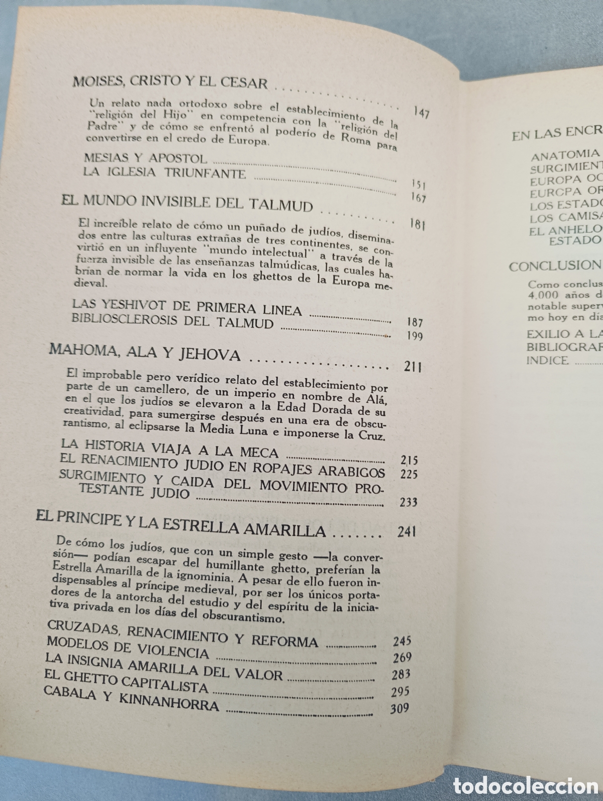 Libros de segunda mano: Los jud&iacute;os y la historia. Max I. Dimont. - Foto 5