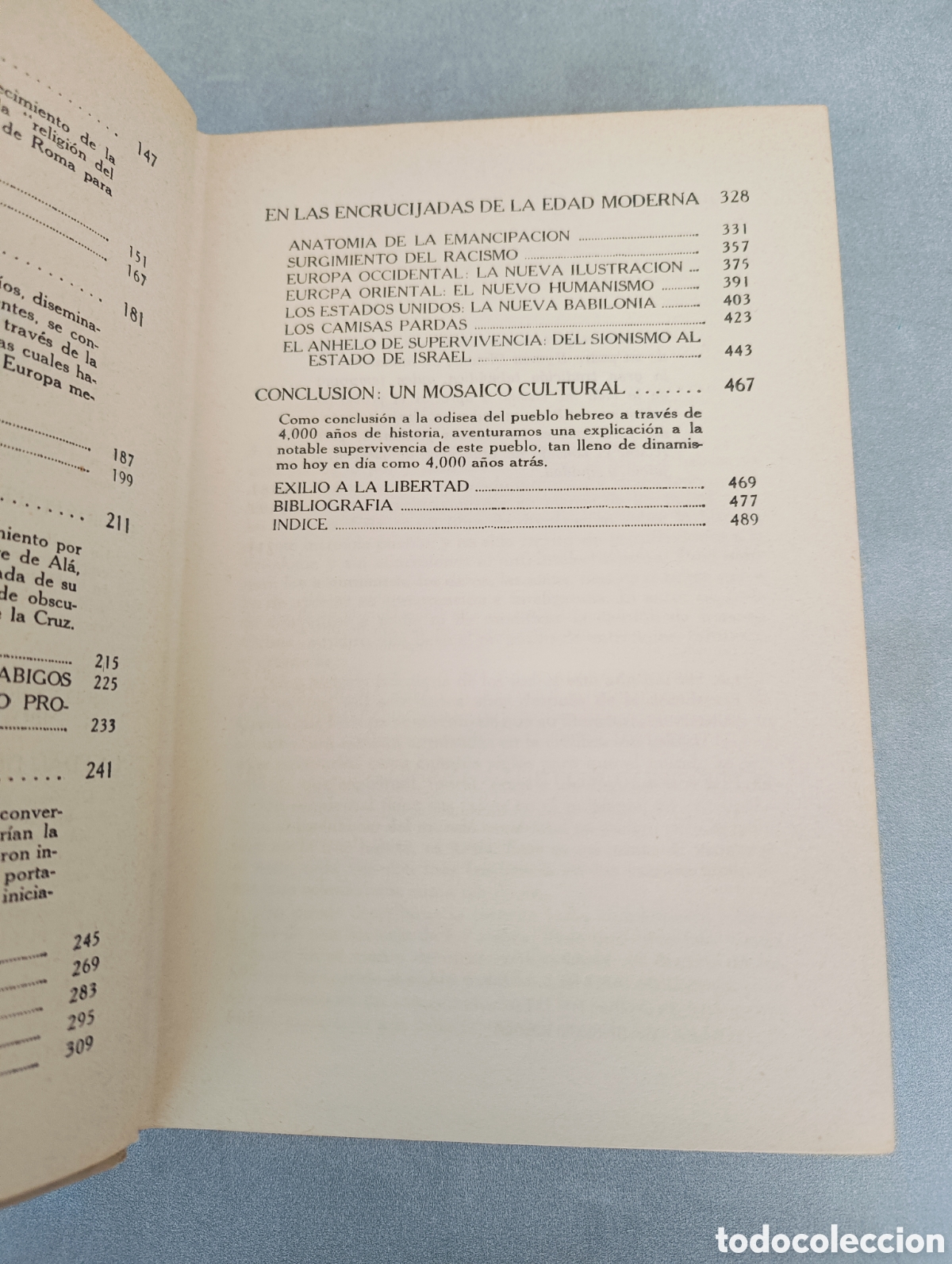 Libros de segunda mano: Los jud&iacute;os y la historia. Max I. Dimont. - Foto 6