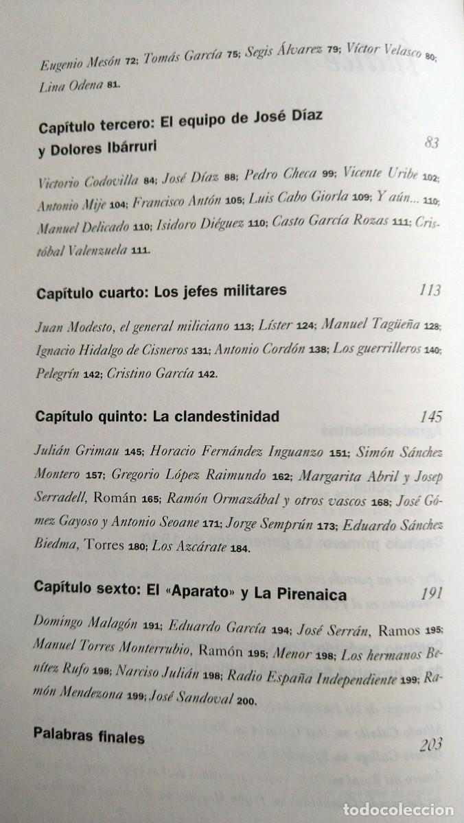 Libros de segunda mano: LOS VIEJOS CAMARADAS - SANTIAGO CARRILLO - Foto 7