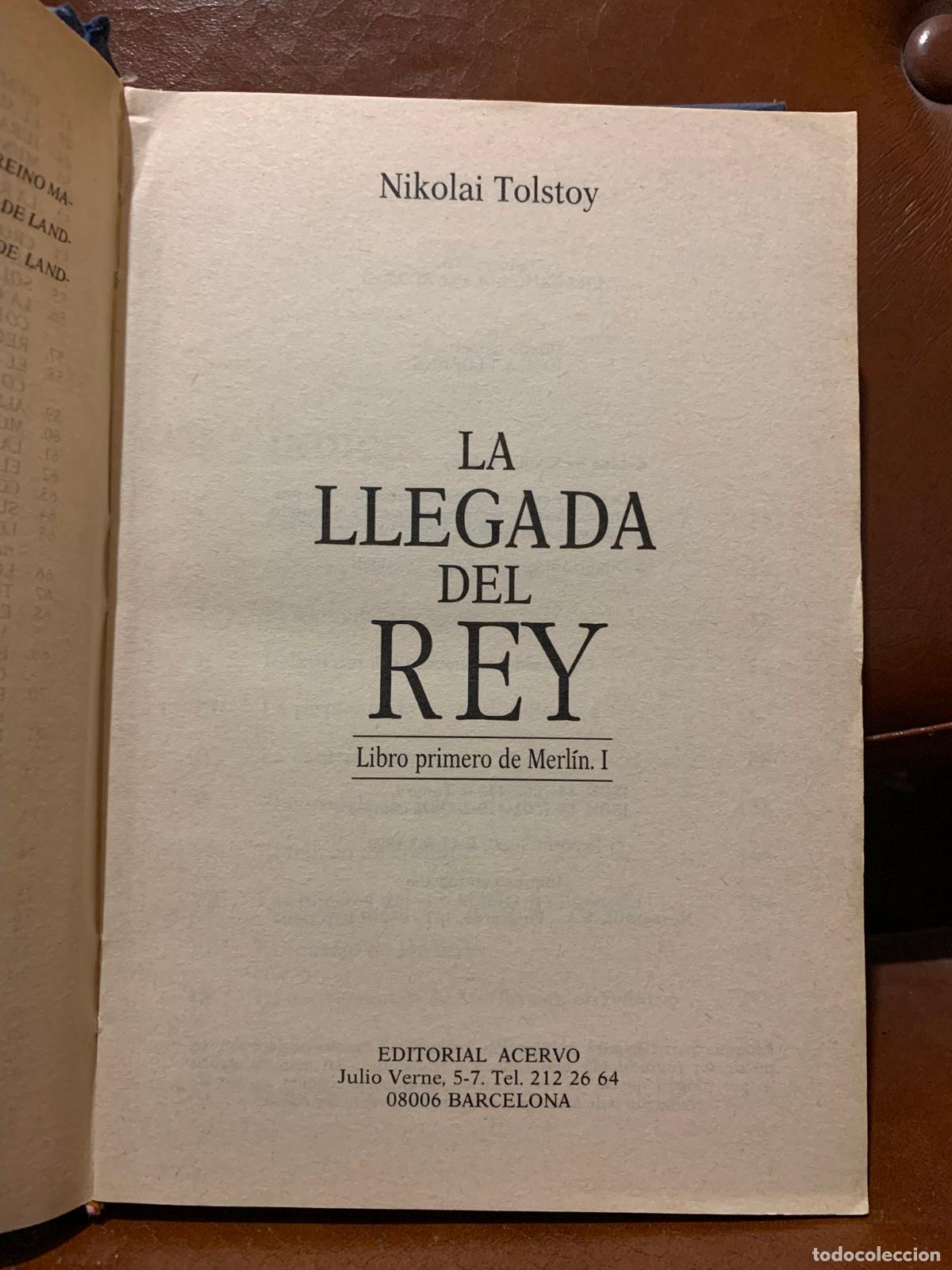Libros de segunda mano: La llegada del rey - Nikolai Tolstoy - Foto 3