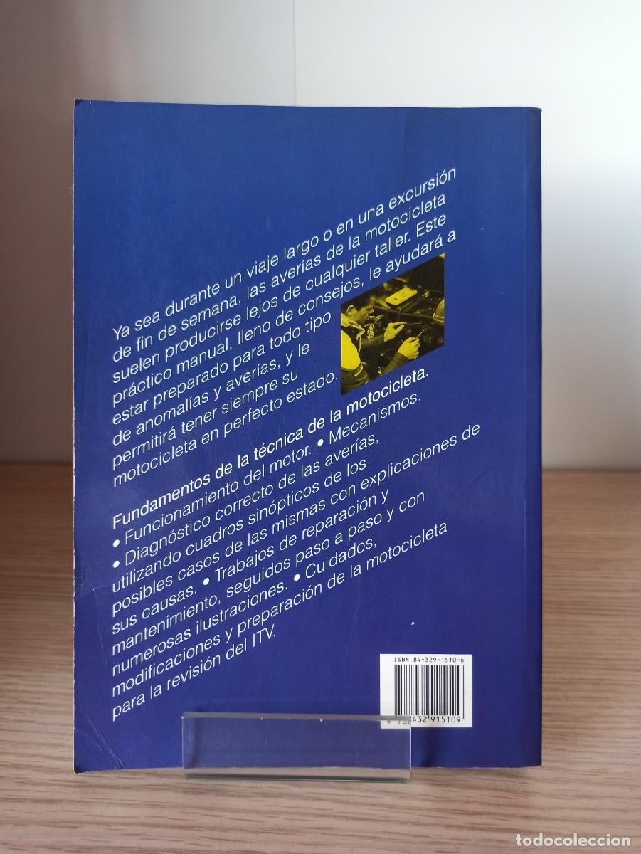Libros de segunda mano: &rdquo;Manual practico de la motocicleta2 de H. Riedl (Ed. CEAC) a&ntilde;o 1998 - Foto 2