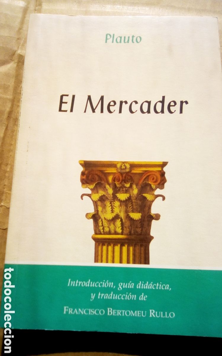 Libros de segunda mano: Plauto. El mercader. Textos de teatro grecolatino. 2009. - Foto 1