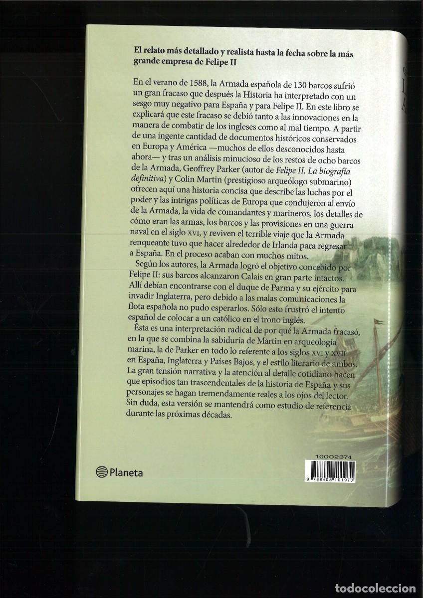 Libros de segunda mano: LA GRAN ARMADA. Collin Martin y Geoffrey Parker - Foto 2