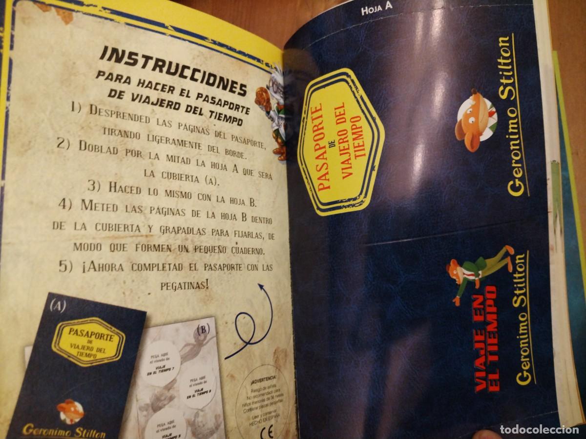 Libros de segunda mano: Viaje en el tiempo 10 -Ger&oacute;nimo Stilton - Foto 6