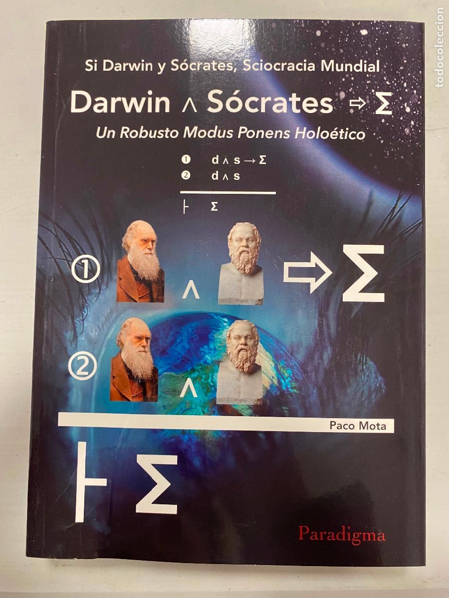 Libros de segunda mano: DARWIN VERSUS SOCRATES. - Mota, Paco. - Foto 1