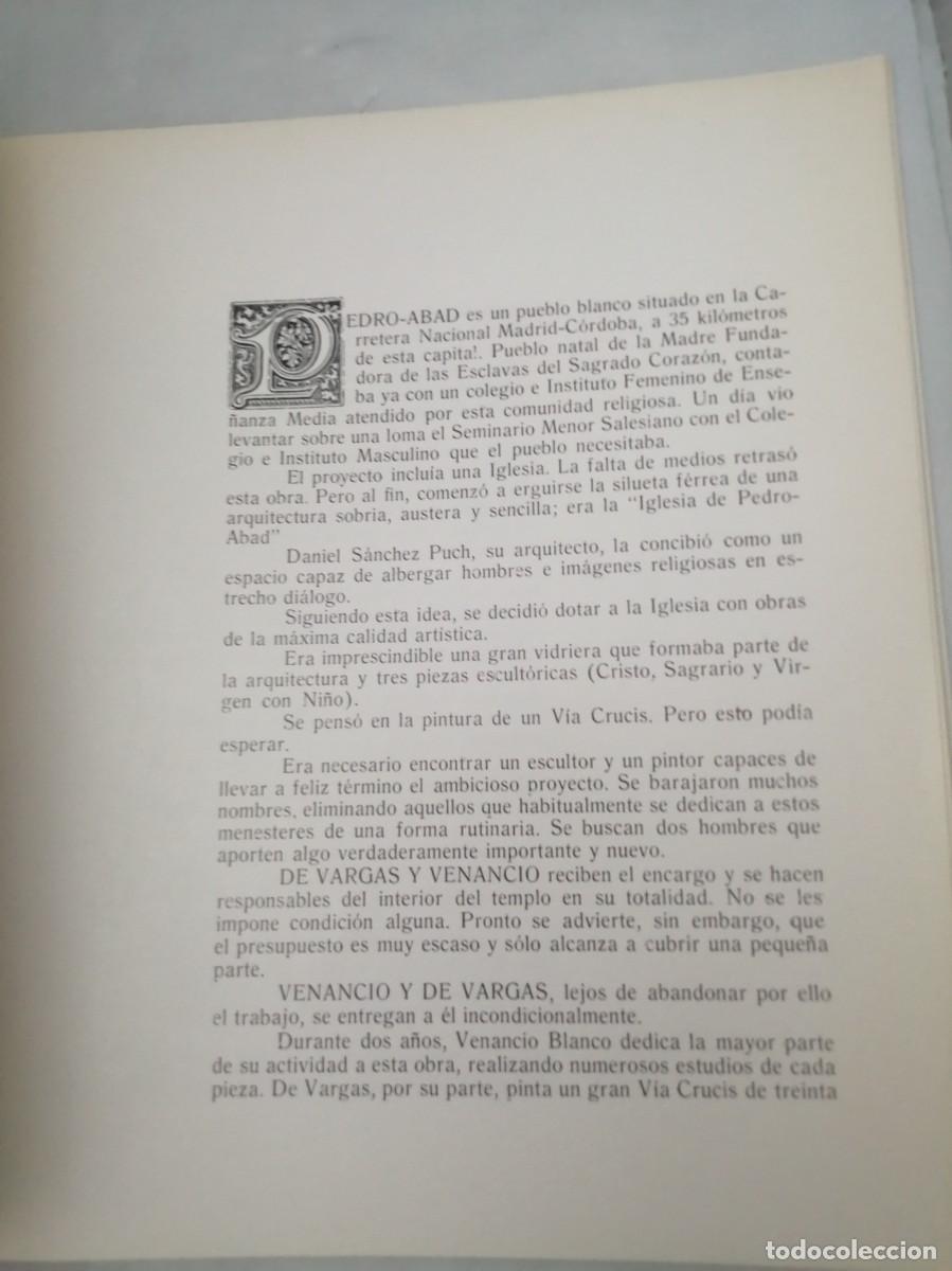 Libros de segunda mano: De Vargas y Venancio Blanco: LA IGLESIA DE PEDRO-ABAD - Foto 6