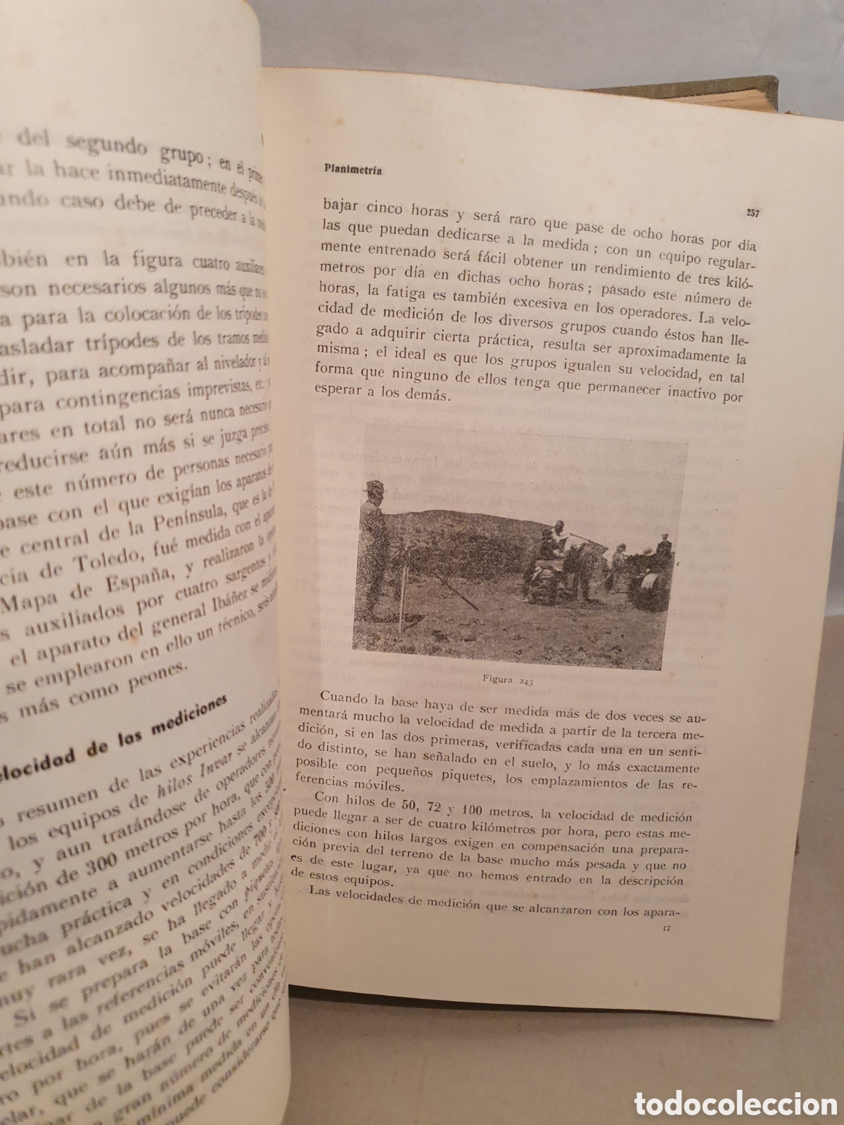Libros de segunda mano: TRATADO DE TOPOGRAFIA. IGNACIO FOSSI GUTIERREZ. DOSSET 1944. - Foto 3