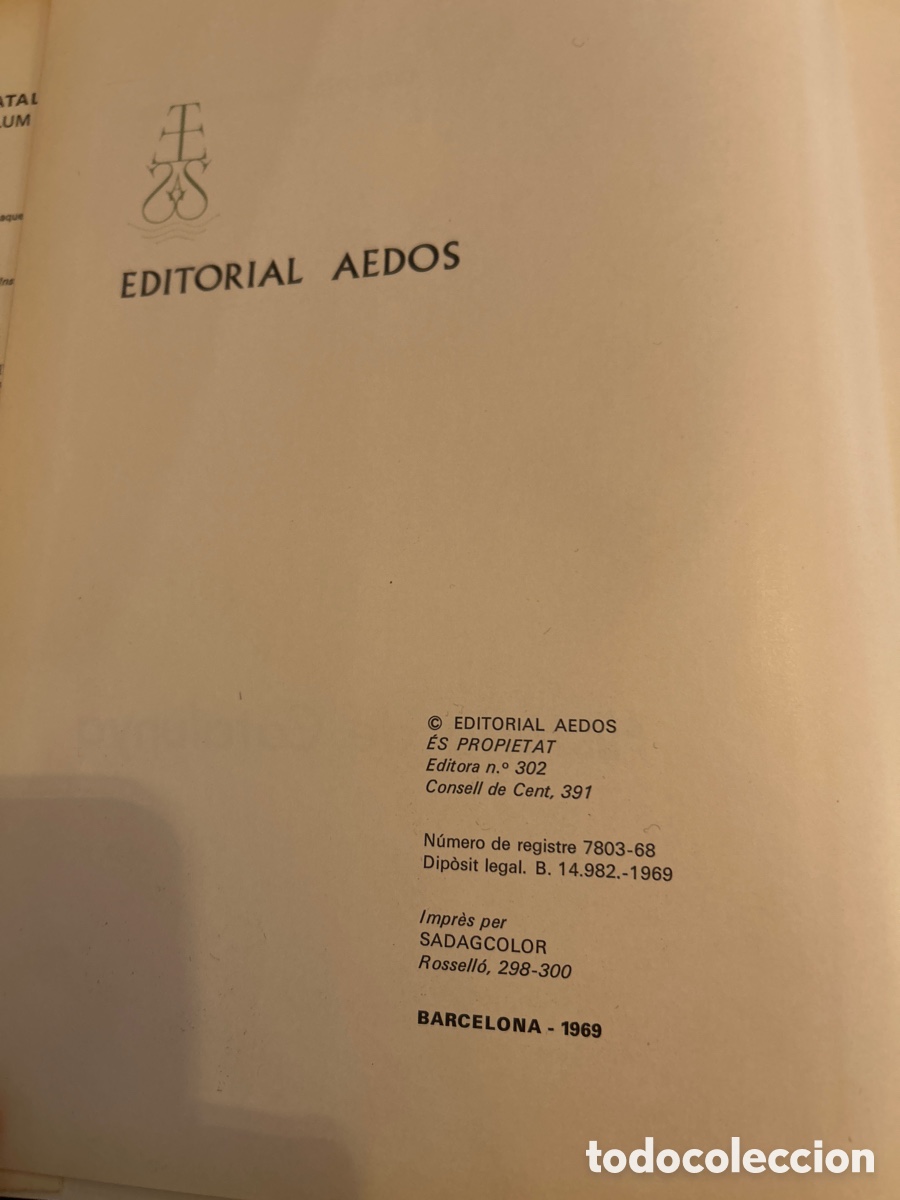 Libros de segunda mano: Historia de catalunya. Editorial aedos - Foto 2